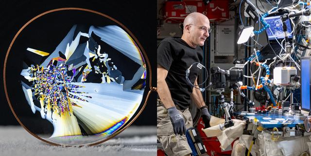 NASA image: Don Pettit conducts “science of opportunity”